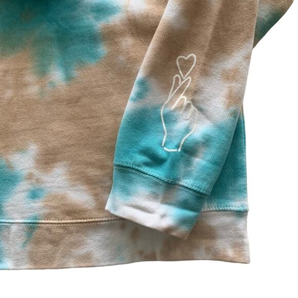 By Samii Ryan | Pure Angel Multicolor Tie Dye Hoodie Sweatshirt Small - Picture 8 of 9